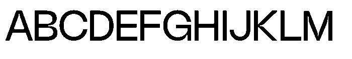 GC Gatuzo Regular Font UPPERCASE