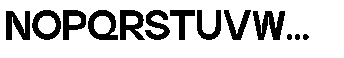 GC Gatuzo Semi Bold Font UPPERCASE