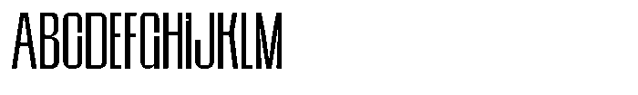GC Gond Light Font UPPERCASE