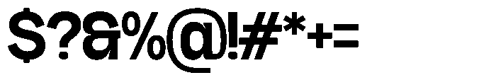 GC Gudlak Bold Font OTHER CHARS