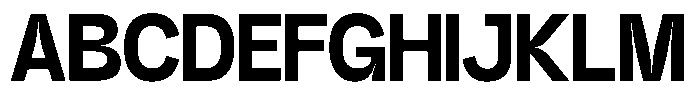 GC Gudlak Bold Font UPPERCASE