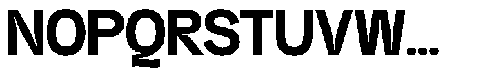 GC Gudlak Bold Font UPPERCASE