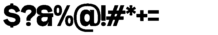 GC Gudlak Extra Bold Font OTHER CHARS