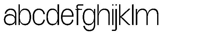 GC Gudlak Extra Light FONT