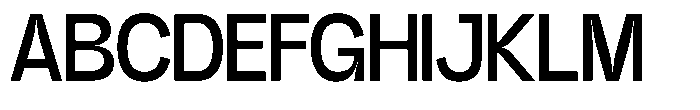 GC Gudlak Medium Font UPPERCASE