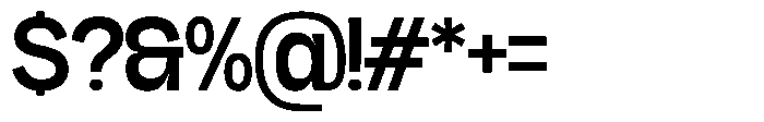 GC Gudlak Semi Bold Font OTHER CHARS