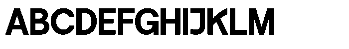 GC Kabuki Font UPPERCASE