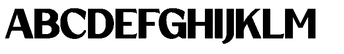 GC Kroven Extra Bold Font UPPERCASE