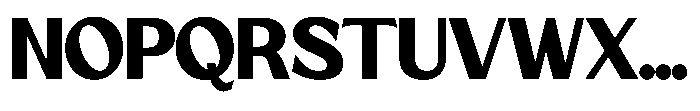 GC Kroven Extra Bold Font UPPERCASE