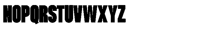 GC Magnu Extra Bold Font UPPERCASE