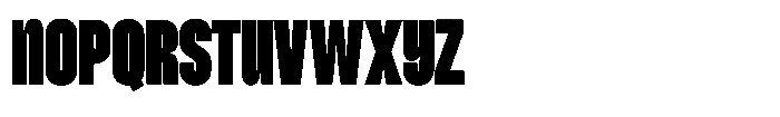 GC Magnu Extra Bold Font LOWERCASE