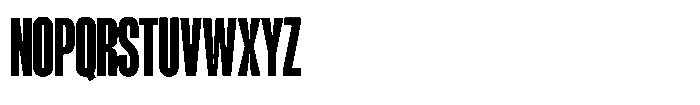 GC Magnu Medium Font UPPERCASE