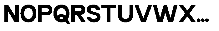 GC Margain Bold Font UPPERCASE