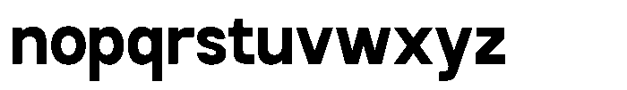 GC Margain Bold Font LOWERCASE