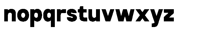 GC Margain Extra Bold Font LOWERCASE