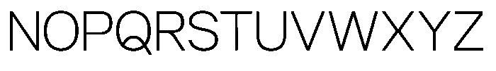 GC Margain Extra Light Font UPPERCASE