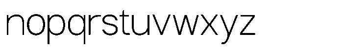 GC Margain Extra Light Font LOWERCASE
