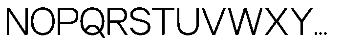 GC Margain Light Font UPPERCASE