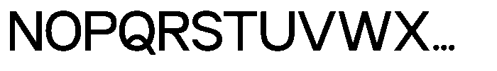 GC Margain Medium Font UPPERCASE