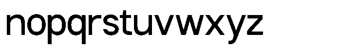GC Margain Medium Font LOWERCASE