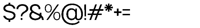 GC Margain Regular Font OTHER CHARS