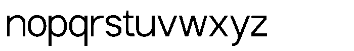GC Margain Regular Font LOWERCASE