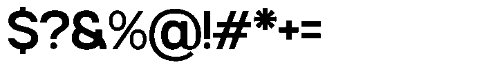 GC Margain Semi Bold Font OTHER CHARS