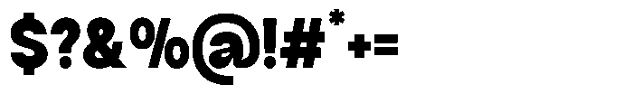 GC Methane Extra Bold Font OTHER CHARS