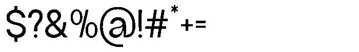 GC Methane Light Font OTHER CHARS