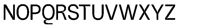 GC Methane Light Font UPPERCASE