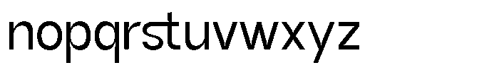 GC Methane Light Font LOWERCASE