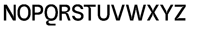GC Methane Regular Font UPPERCASE