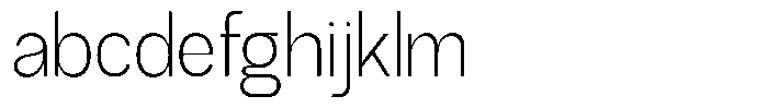 GC Methane Thin FONT