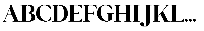 GC Milan Headline Bold Display Font UPPERCASE