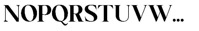 GC Milan Headline Bold Display Font UPPERCASE