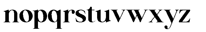 GC Milan Headline Bold Display Font LOWERCASE