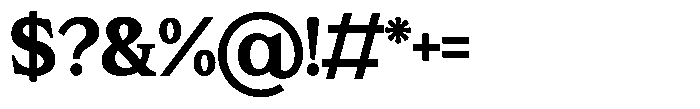 GC Milan Headline Bold Subhead Font OTHER CHARS