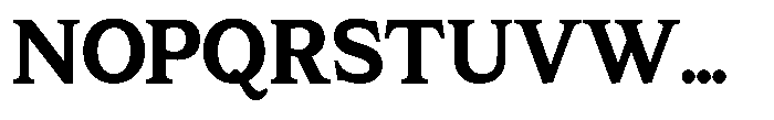 GC Milan Headline Bold Text Font UPPERCASE