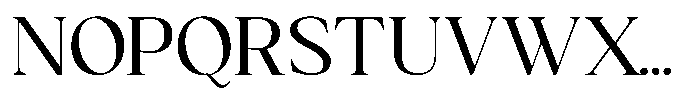 GC Milan Headline Display Font UPPERCASE