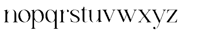GC Milan Headline Light Display Font LOWERCASE