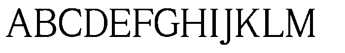 GC Milan Headline Light Text Font UPPERCASE