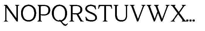 GC Milan Headline Light Text Font UPPERCASE