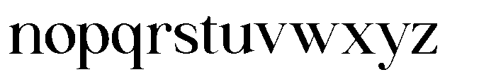 GC Milan Headline Medium Display Font LOWERCASE