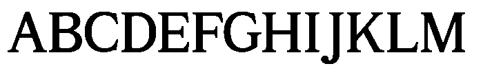 GC Milan Headline Medium Subhead Font UPPERCASE