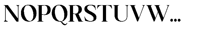 GC Milan Headline Semi Bold Display Font UPPERCASE