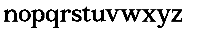 GC Milan Headline Semi Bold Text Font LOWERCASE