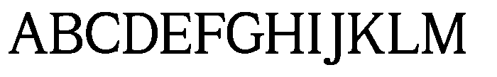 GC Milan Headline Text Font UPPERCASE