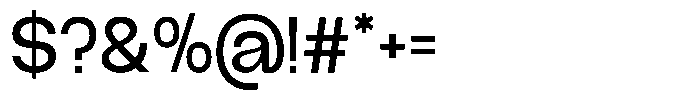 GC Molecule Regular Font OTHER CHARS