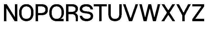 GC Molecule Regular Font UPPERCASE
