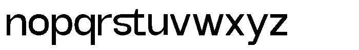 GC Molecule Regular Font LOWERCASE
